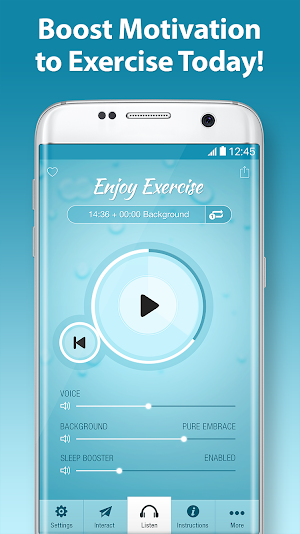 Enjoy Exercise Hypnosis - Workout Motivation Screenshot 0