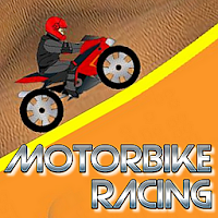Motorcycle Racing in Desert
