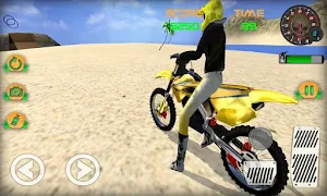 Motocross Beach Bike Stunt Racing Game Screenshot 0