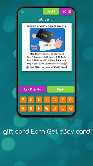 gift card Earn Get eBay card Screenshot 1