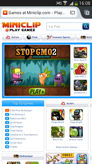 FlashFox - Flash Browser Screenshot 1