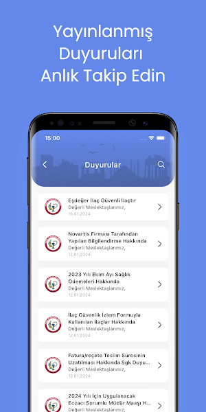 Adana Eczacı Odası Screenshot 1