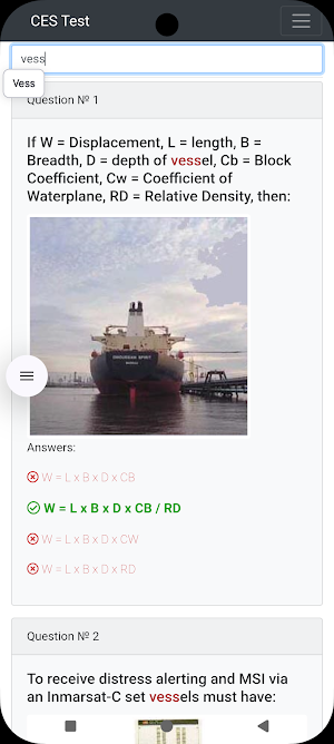Seismic Survey. Management CES Screenshot 2