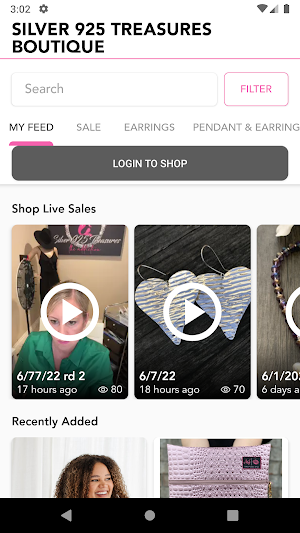 SILVER 925 TREASURES BOUTIQUE Screenshot 1