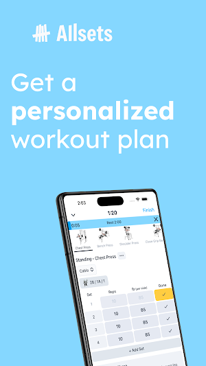Allsets - Home Gym Workout Screenshot 0