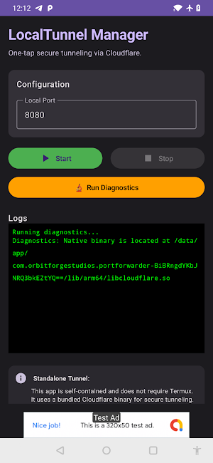 PortForwarder Screenshot 3