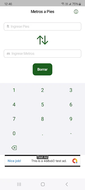 Metros a Pies Screenshot 0