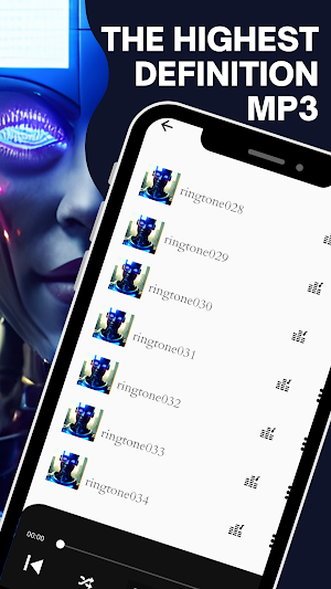 Robot ringtone app screenshot 3