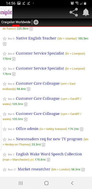 Craigslist Worldwide Screenshot 2