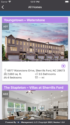Charlotte Parade of Homes Screenshot 2