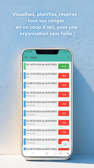 Mon Suivi Congés Screenshot 2