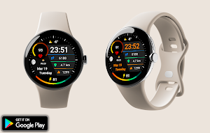 Digital Trost Watch Face Screenshot 0