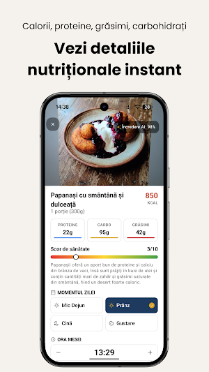 Fitdiary: Jurnal Alimentar Screenshot 2