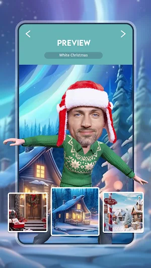 Christmas Dance face filter Screenshot 3