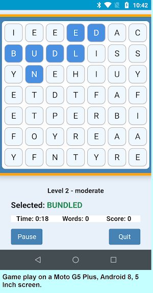 Word Construct Solitaire Screenshot 0