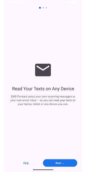 SMS Forward — Sync to Email Screenshot 0