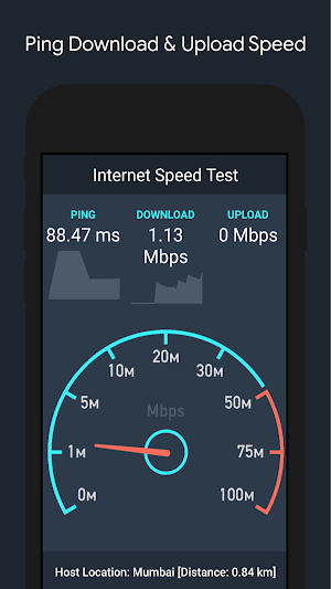 Internet Speed Test Screenshot 1