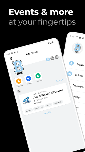 B2E Sports Screenshot 0