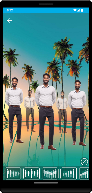 Echo Mirror Magic Photo Editor Screenshot 1