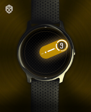 Glyph Mono Hand Watch Face Screenshot 3