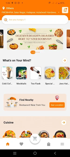 Tasty Khanaa - Food Delivery Screenshot 0