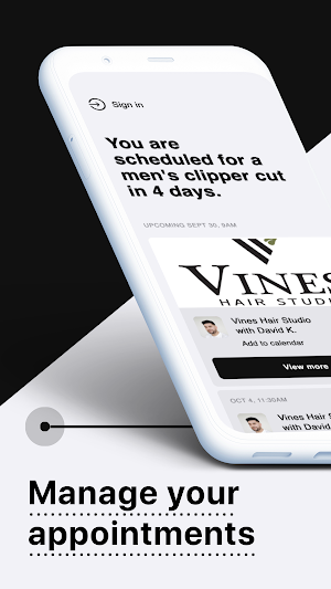 Vines Hair Studio Screenshot 1