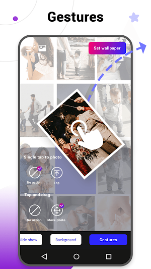 Photo Live Wallpaper - Photo Wall, Multi Pictures Screenshot 3