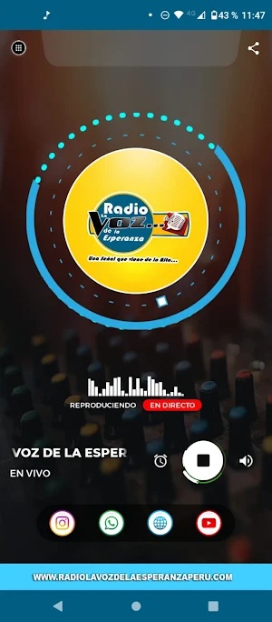 Radio La Voz De La Esperanza Screenshot 0