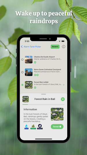 Nature Sound - Alarm Planet Screenshot 0