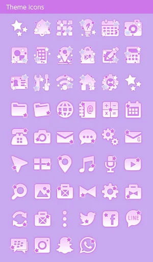 Beautiful Theme Star Fantasy Screenshot 3