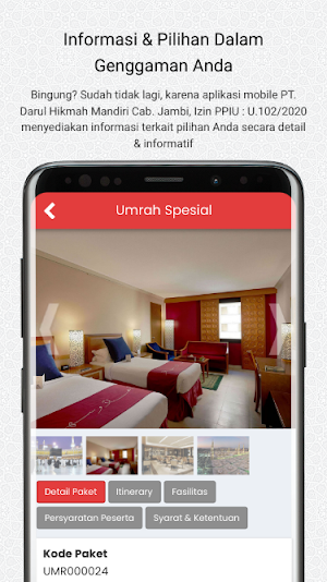 Rindu Haji Umrah DHM Travel Screenshot 2