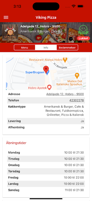 Viking Pizza Screenshot 1