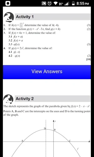 Grade 12 Mathematics Mobile Application Screenshot 2