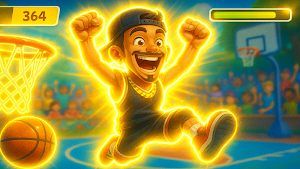 Basket Ball Hoop 3D Challenge Screenshot 1