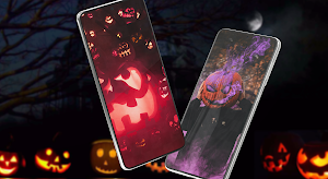 Halloween Aesthetic Wallpaper Screenshot 1