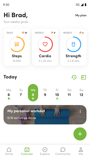 Movado Sports fitnessclubs Screenshot 0