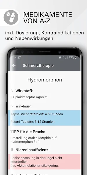Schmerztherapie Screenshot 2