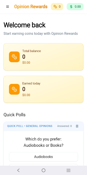 SurveyCash – Surveys & Earn Screenshot 0