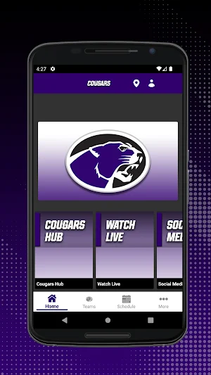 Central Cougars Athletics Screenshot 0