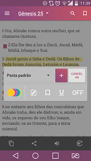 Bíblia Sagrada Evangélica Almeida Screenshot 2