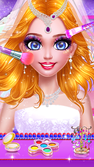 Bridal Salon Makeup Game Screenshot 0