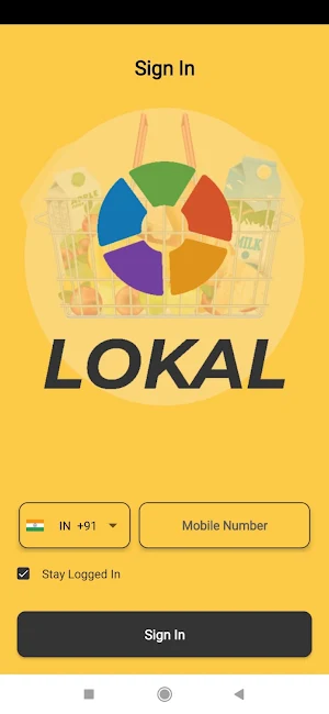 LOKAL SERVICE APP Screenshot 1