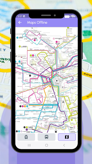 Luxembourg Transport Map 2025 Screenshot 1