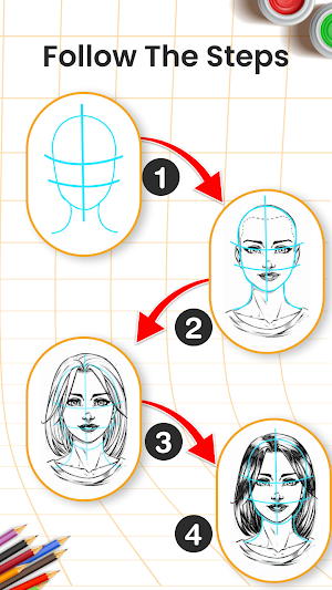 Learn to Draw Sketch Stepwise Screenshot 2