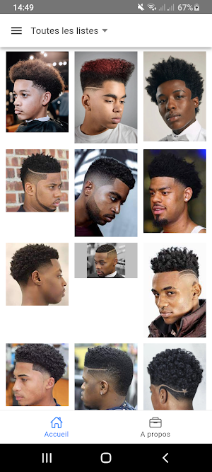 African men hair style Screenshot 1