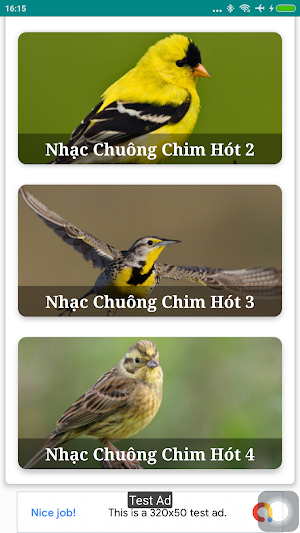Cài Nhạc Chuông Tiếng Chim Hót Screenshot 2