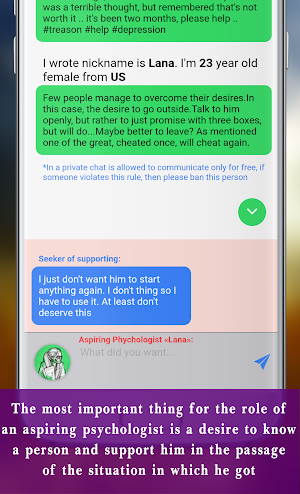 Psychology Chat - Help in Psychologist role online Screenshot 3