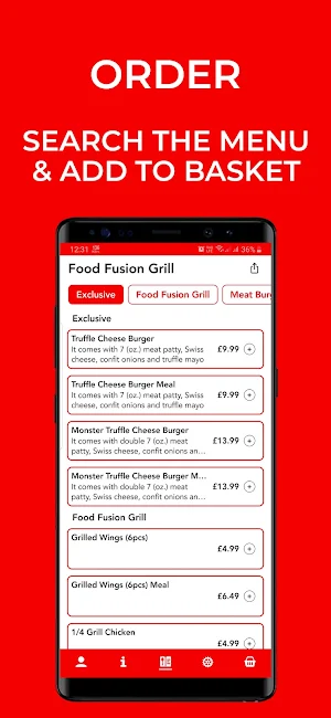 Food Fusion gril Screenshot 1