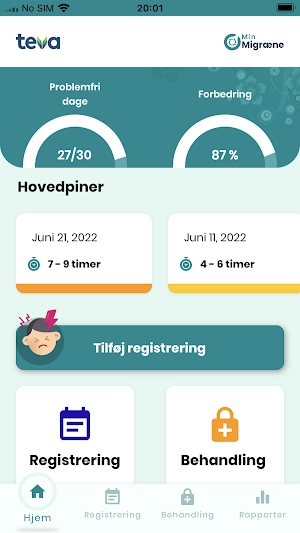 Min Migræne Screenshot 0