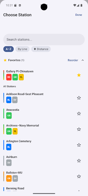 MetroNow DC Screenshot 1